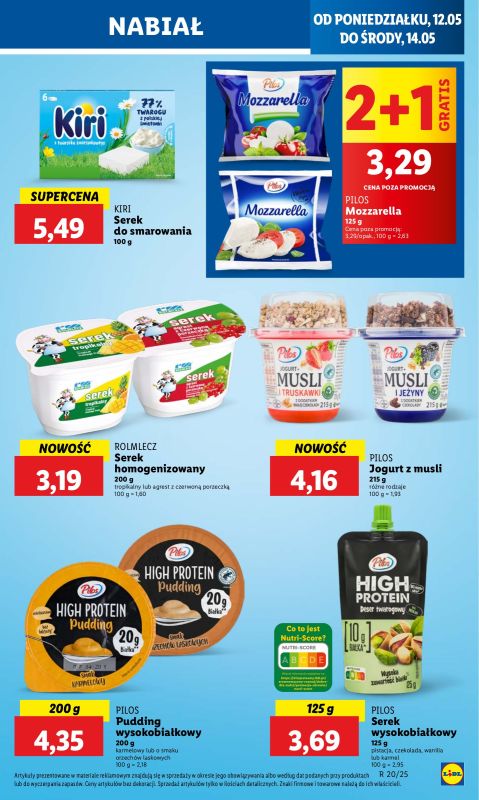 Lidl - gazetka promocyjna Oferta od poniedziałku od poniedziałku 12.05 do środy 14.05 - strona 25