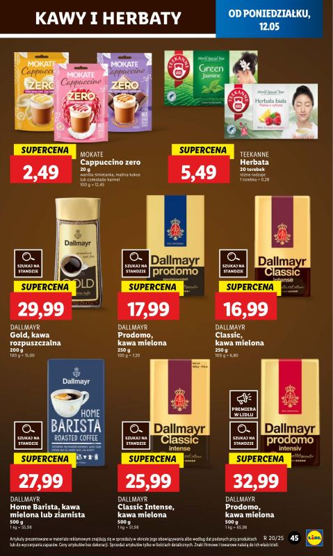 Lidl - gazetka promocyjna Oferta od poniedziałku od poniedziałku 12.05 do środy 14.05 - strona 55