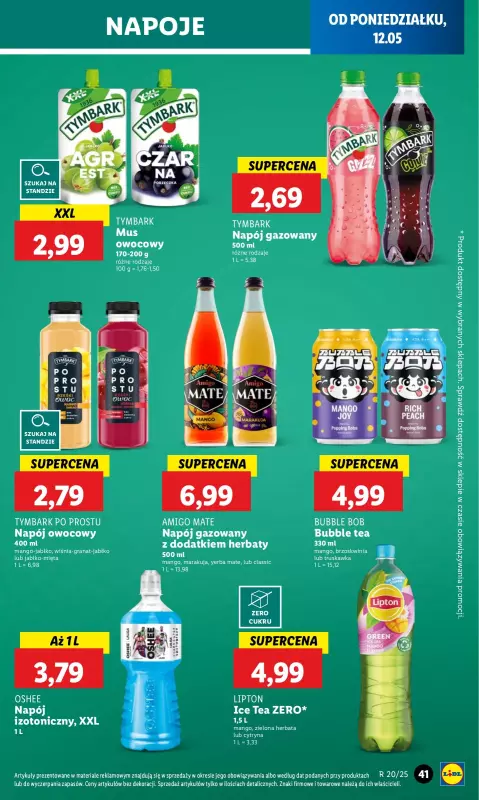 Lidl - gazetka promocyjna Oferta od poniedziałku od poniedziałku 12.05 do środy 14.05 - strona 51
