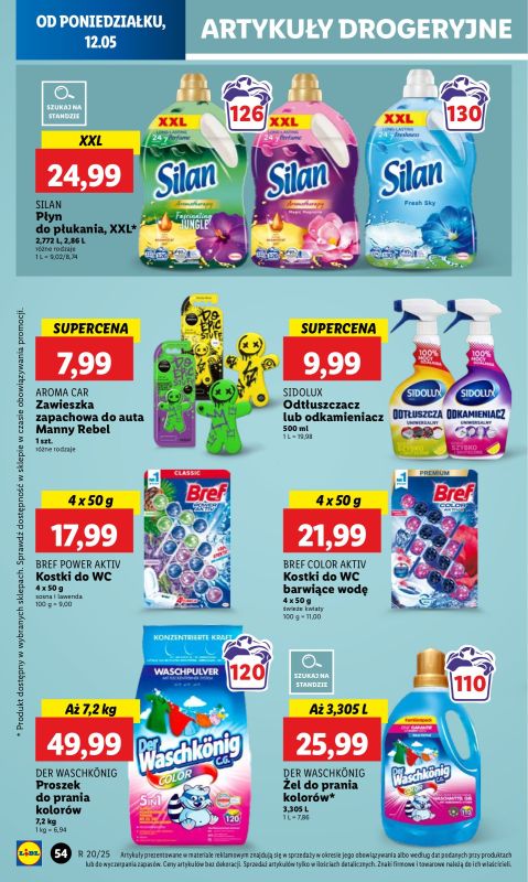 Lidl - gazetka promocyjna Oferta od poniedziałku od poniedziałku 12.05 do środy 14.05 - strona 64
