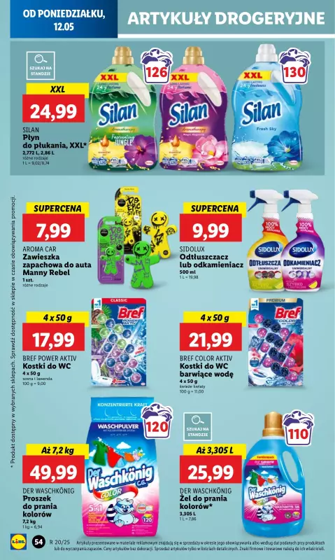 Lidl - gazetka promocyjna Oferta od poniedziałku od poniedziałku 12.05 do środy 14.05 - strona 64