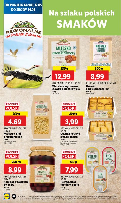Lidl - gazetka promocyjna Oferta od poniedziałku od poniedziałku 12.05 do środy 14.05 - strona 58