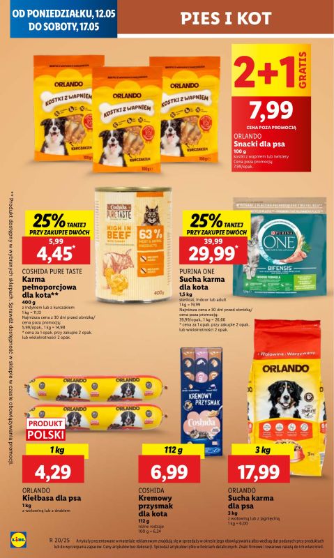 Lidl - gazetka promocyjna Oferta od poniedziałku od poniedziałku 12.05 do środy 14.05 - strona 66
