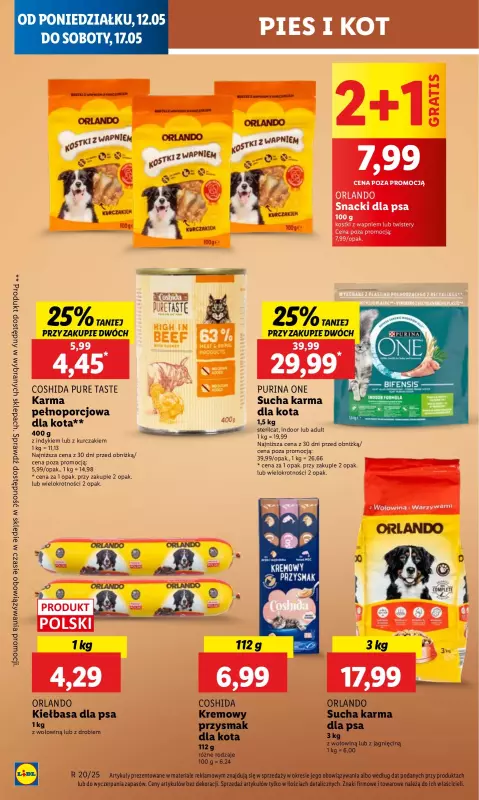 Lidl - gazetka promocyjna Oferta od poniedziałku od poniedziałku 12.05 do środy 14.05 - strona 66