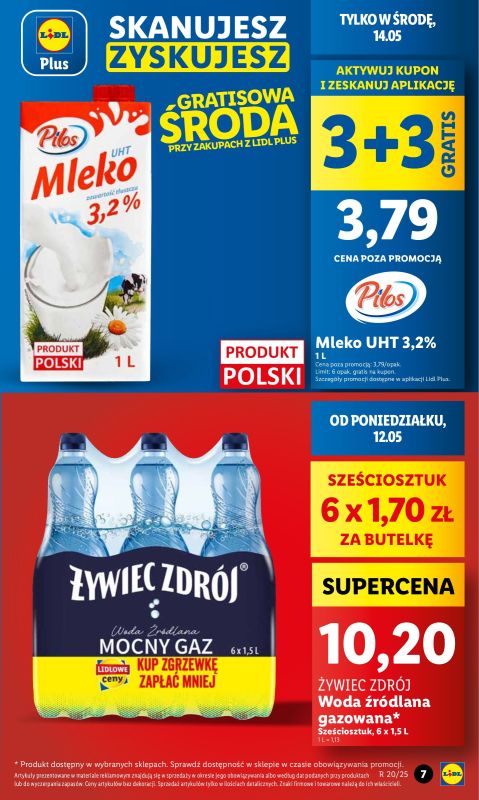 Lidl - gazetka promocyjna Oferta od poniedziałku od poniedziałku 12.05 do środy 14.05 - strona 7