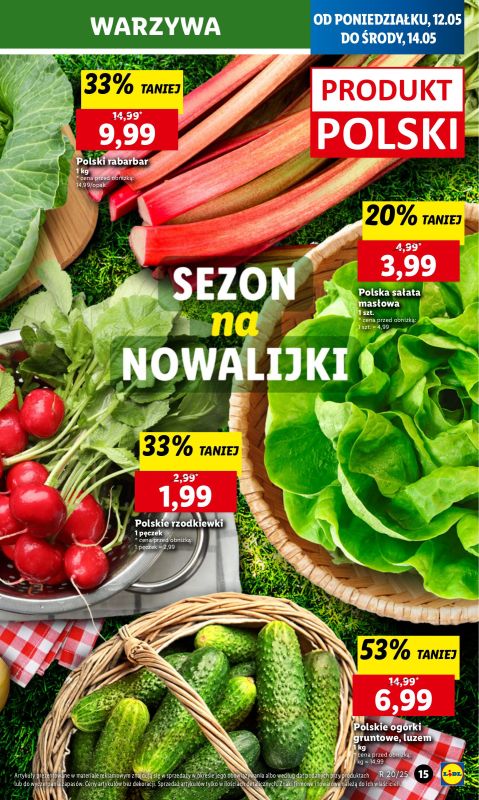 Lidl - gazetka promocyjna Oferta od poniedziałku od poniedziałku 12.05 do środy 14.05 - strona 19