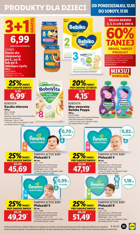 Lidl - gazetka promocyjna Oferta od poniedziałku od poniedziałku 12.05 do środy 14.05 - strona 61