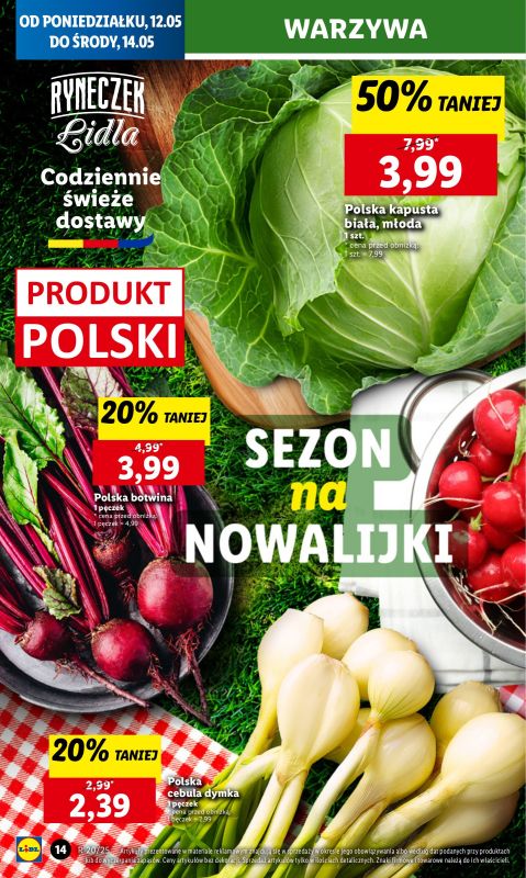 Lidl - gazetka promocyjna Oferta od poniedziałku od poniedziałku 12.05 do środy 14.05 - strona 18