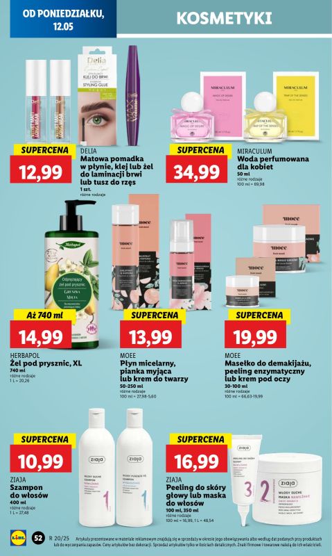 Lidl - gazetka promocyjna Oferta od poniedziałku od poniedziałku 12.05 do środy 14.05 - strona 62