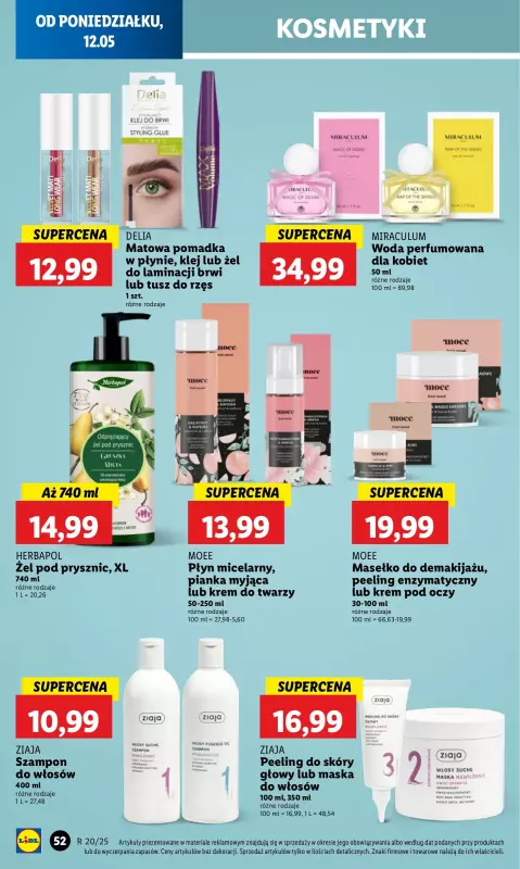 Lidl - gazetka promocyjna Oferta od poniedziałku od poniedziałku 12.05 do środy 14.05 - strona 62