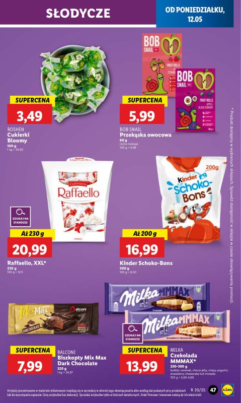 Lidl - gazetka promocyjna Oferta od poniedziałku od poniedziałku 12.05 do środy 14.05 - strona 57