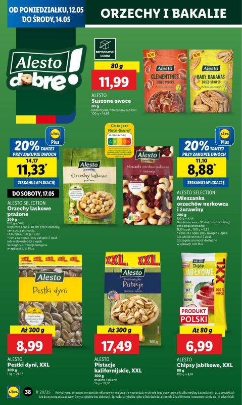 Lidl - gazetka promocyjna Oferta od poniedziałku od poniedziałku 12.05 do środy 14.05 - strona 46