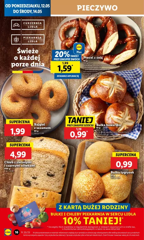Lidl - gazetka promocyjna Oferta od poniedziałku od poniedziałku 12.05 do środy 14.05 - strona 20