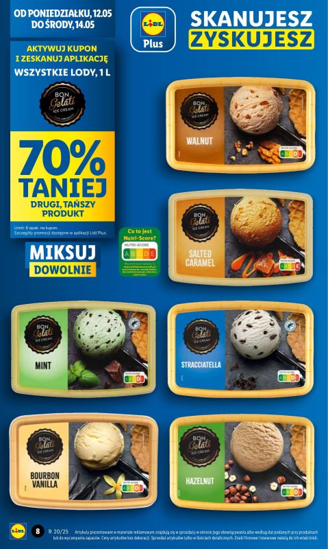 Lidl - gazetka promocyjna Oferta od poniedziałku od poniedziałku 12.05 do środy 14.05 - strona 8