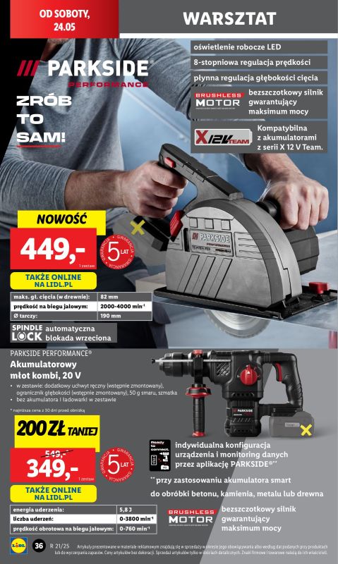 Lidl - gazetka promocyjna Katalog od poniedziałku 19.05 do soboty 24.05 - strona 46