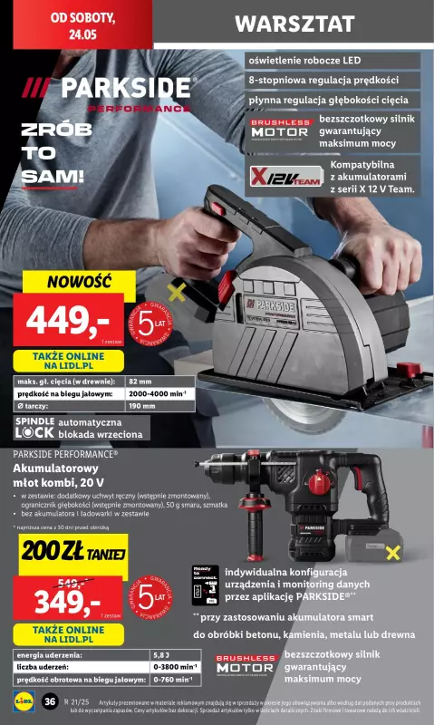 Lidl - gazetka promocyjna Katalog od poniedziałku 19.05 do soboty 24.05 - strona 46