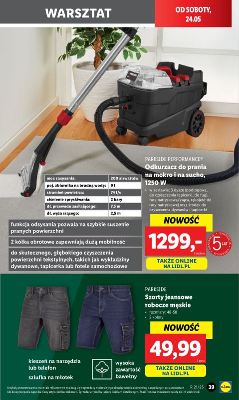Lidl - gazetka promocyjna Katalog od poniedziałku 19.05 do soboty 24.05 - strona 49