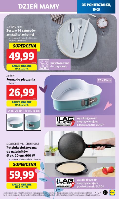 Lidl - gazetka promocyjna Katalog od poniedziałku 19.05 do soboty 24.05 - strona 25
