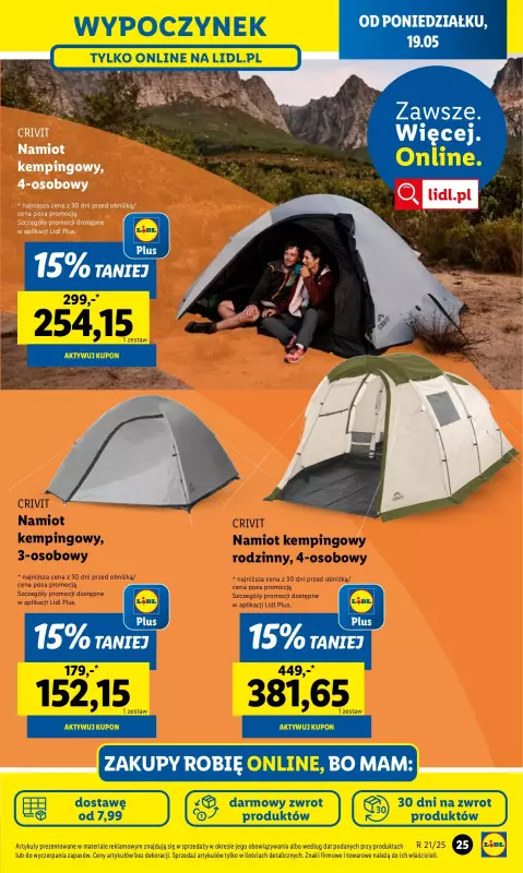 Lidl - gazetka promocyjna Katalog od poniedziałku 19.05 do soboty 24.05 - strona 19