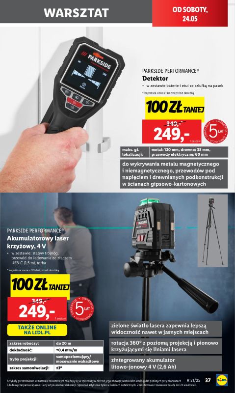 Lidl - gazetka promocyjna Katalog od poniedziałku 19.05 do soboty 24.05 - strona 47