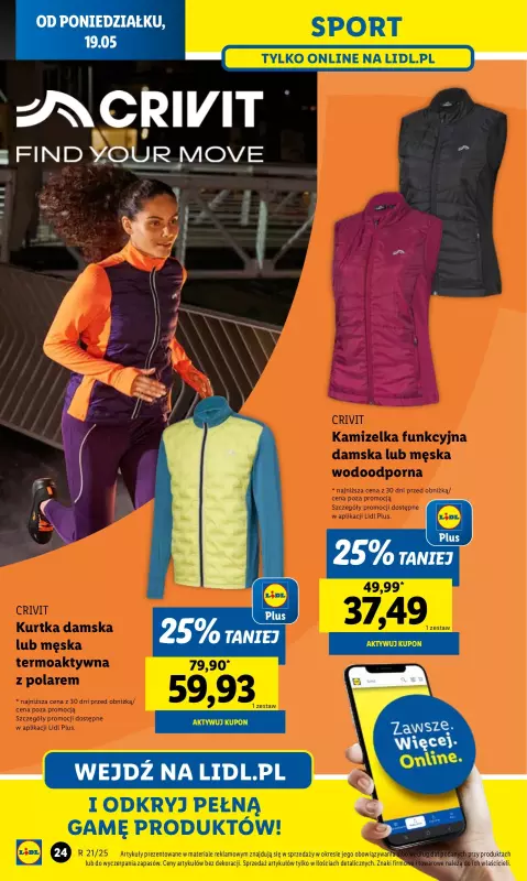 Lidl - gazetka promocyjna Katalog od poniedziałku 19.05 do soboty 24.05 - strona 18