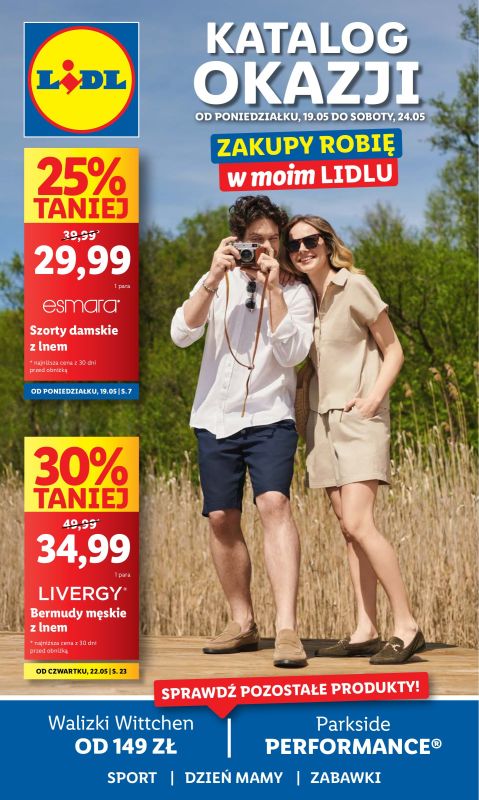 Lidl - gazetka promocyjna Katalog od poniedziałku 19.05 do soboty 24.05