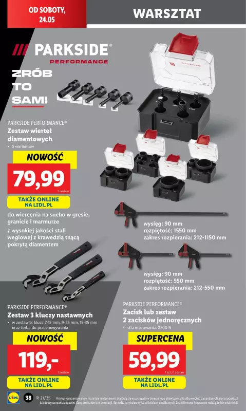 Lidl - gazetka promocyjna Katalog od poniedziałku 19.05 do soboty 24.05 - strona 48
