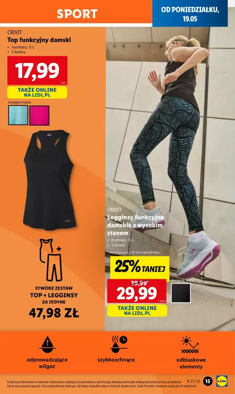 Lidl - gazetka promocyjna Katalog od poniedziałku 19.05 do soboty 24.05 - strona 15