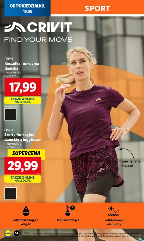 Lidl - gazetka promocyjna Katalog od poniedziałku 19.05 do soboty 24.05 - strona 14