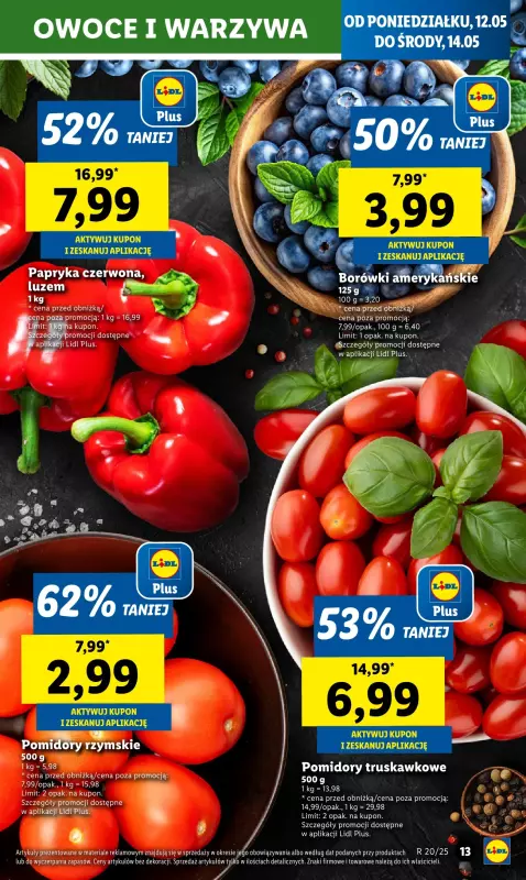 Lidl - gazetka promocyjna Oferta od poniedziałku od poniedziałku 12.05 do środy 14.05 - strona 17