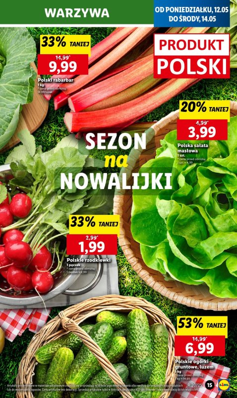 Lidl - gazetka promocyjna Oferta od poniedziałku od poniedziałku 12.05 do środy 14.05 - strona 19