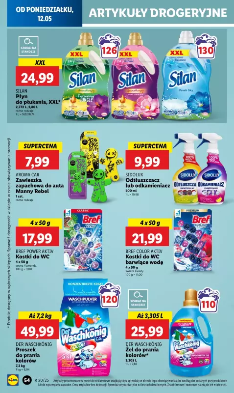 Lidl - gazetka promocyjna Oferta od poniedziałku od poniedziałku 12.05 do środy 14.05 - strona 64