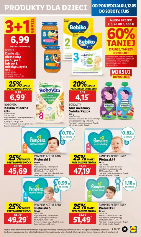 Lidl - gazetka promocyjna Oferta od poniedziałku od poniedziałku 12.05 do środy 14.05 - strona 61