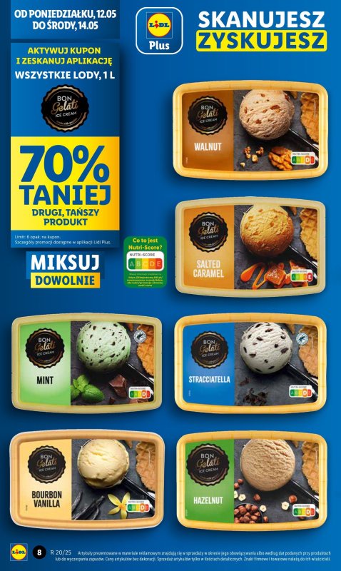 Lidl - gazetka promocyjna Oferta od poniedziałku od poniedziałku 12.05 do środy 14.05 - strona 8