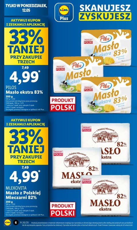 Lidl - gazetka promocyjna Oferta od poniedziałku od poniedziałku 12.05 do środy 14.05 - strona 6