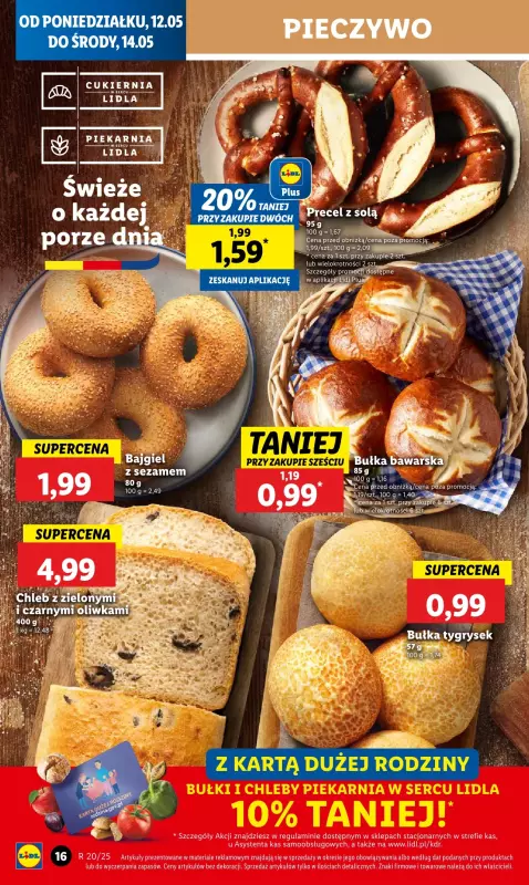 Lidl - gazetka promocyjna Oferta od poniedziałku od poniedziałku 12.05 do środy 14.05 - strona 20