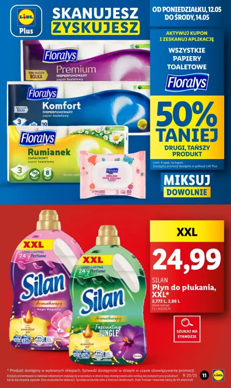 Lidl - gazetka promocyjna Oferta od poniedziałku od poniedziałku 12.05 do środy 14.05 - strona 11