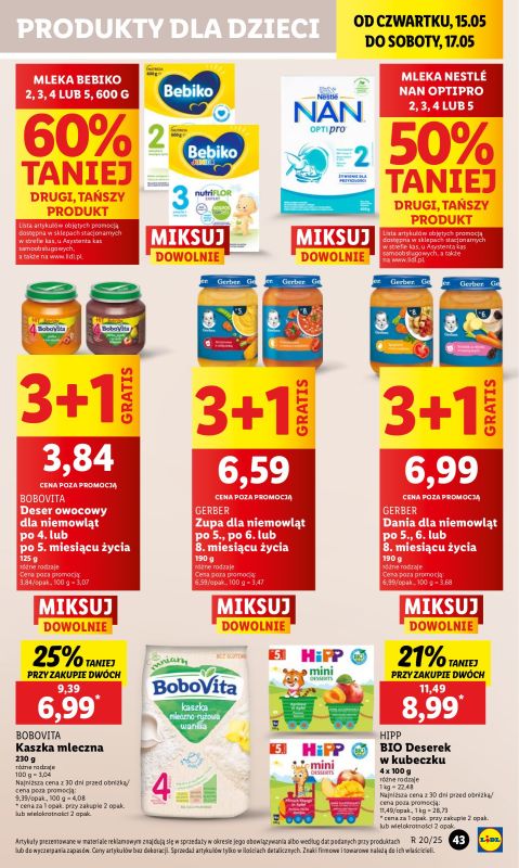 Lidl - gazetka promocyjna Oferta od czwartku od czwartku 15.05 do soboty 17.05 - strona 49
