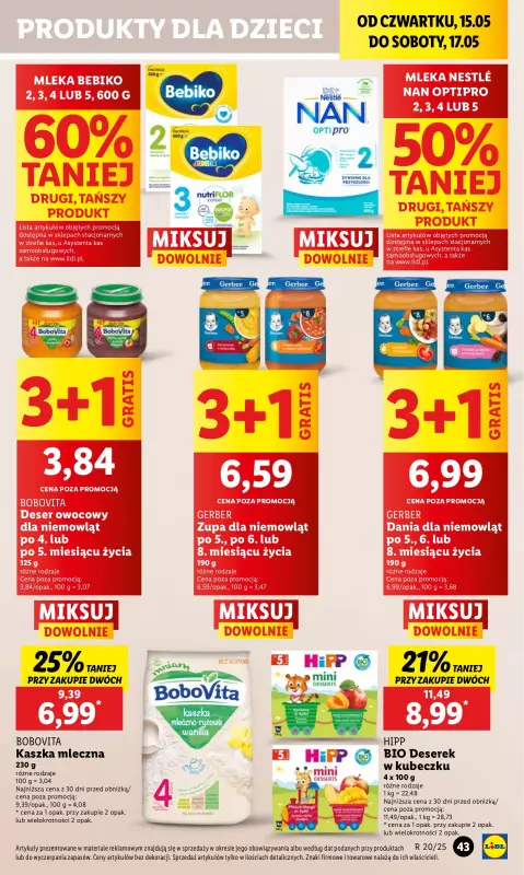 Lidl - gazetka promocyjna Oferta od czwartku od czwartku 15.05 do soboty 17.05 - strona 49
