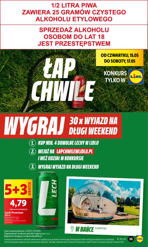 Lidl - gazetka promocyjna Oferta od czwartku od czwartku 15.05 do soboty 17.05 - strona 41