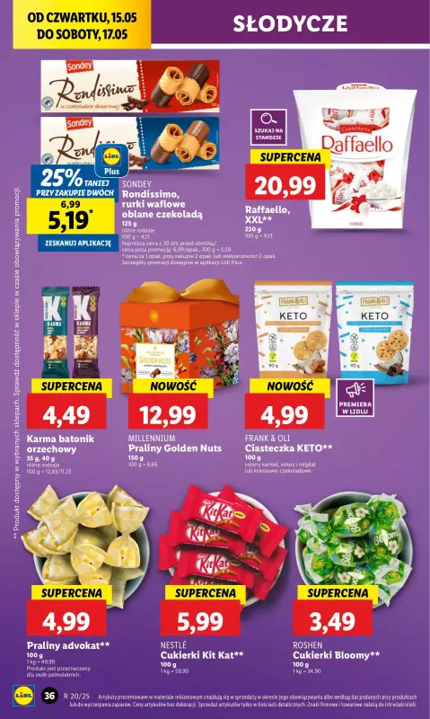 Lidl - gazetka promocyjna Oferta od czwartku od czwartku 15.05 do soboty 17.05 - strona 42