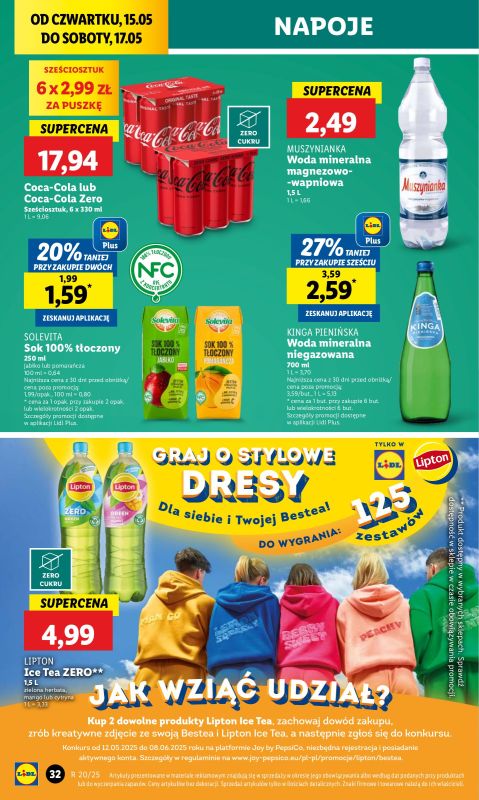 Lidl - gazetka promocyjna Oferta od czwartku od czwartku 15.05 do soboty 17.05 - strona 38
