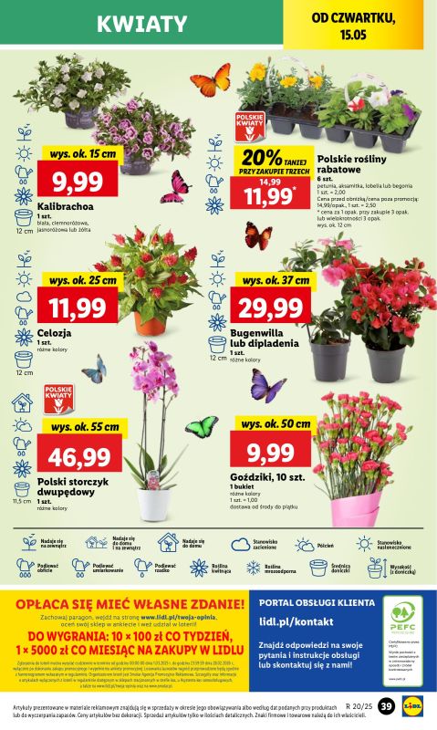 Lidl - gazetka promocyjna Oferta od czwartku od czwartku 15.05 do soboty 17.05 - strona 45