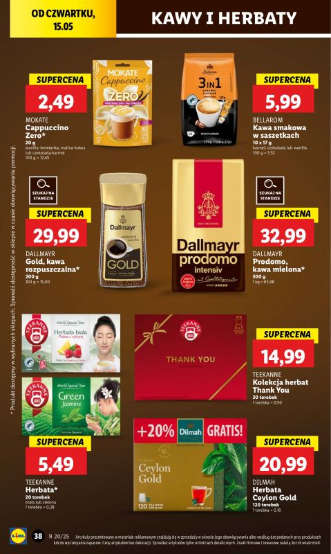 Lidl - gazetka promocyjna Oferta od czwartku od czwartku 15.05 do soboty 17.05 - strona 44