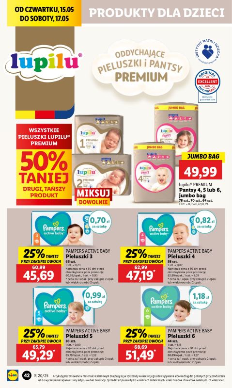 Lidl - gazetka promocyjna Oferta od czwartku od czwartku 15.05 do soboty 17.05 - strona 48