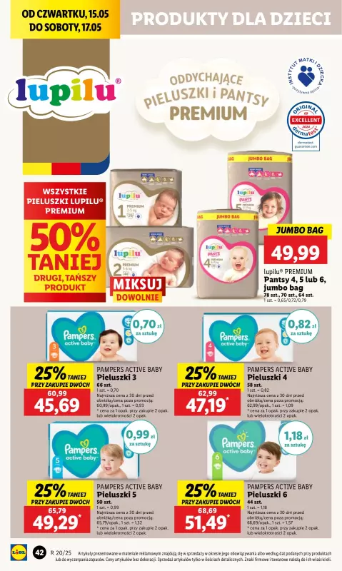 Lidl - gazetka promocyjna Oferta od czwartku od czwartku 15.05 do soboty 17.05 - strona 48