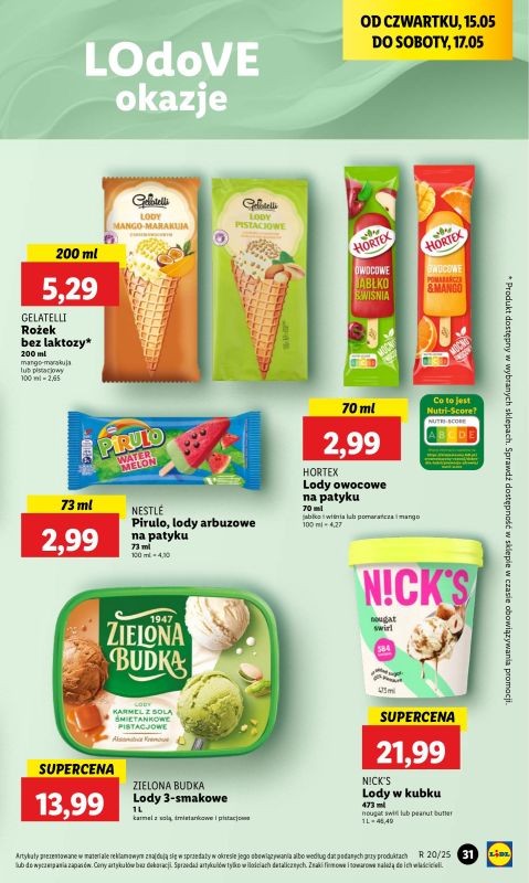 Lidl - gazetka promocyjna Oferta od czwartku od czwartku 15.05 do soboty 17.05 - strona 35