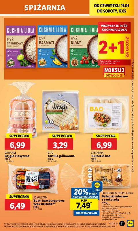 Lidl - gazetka promocyjna Oferta od czwartku od czwartku 15.05 do soboty 17.05 - strona 47