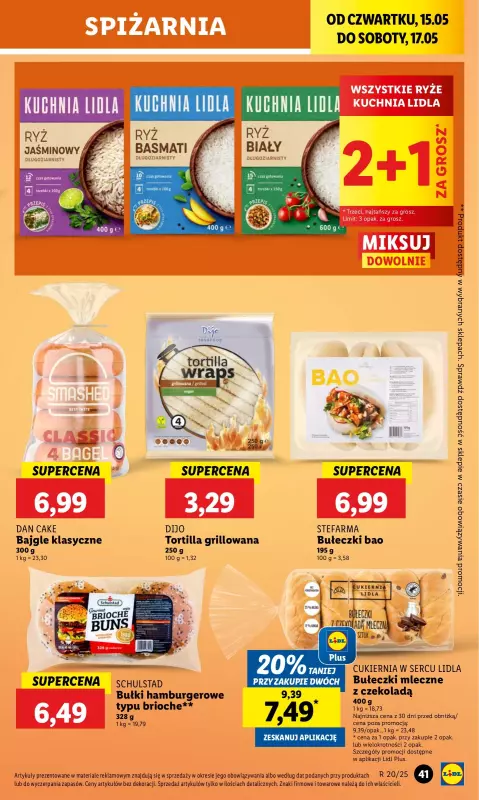 Lidl - gazetka promocyjna Oferta od czwartku od czwartku 15.05 do soboty 17.05 - strona 47