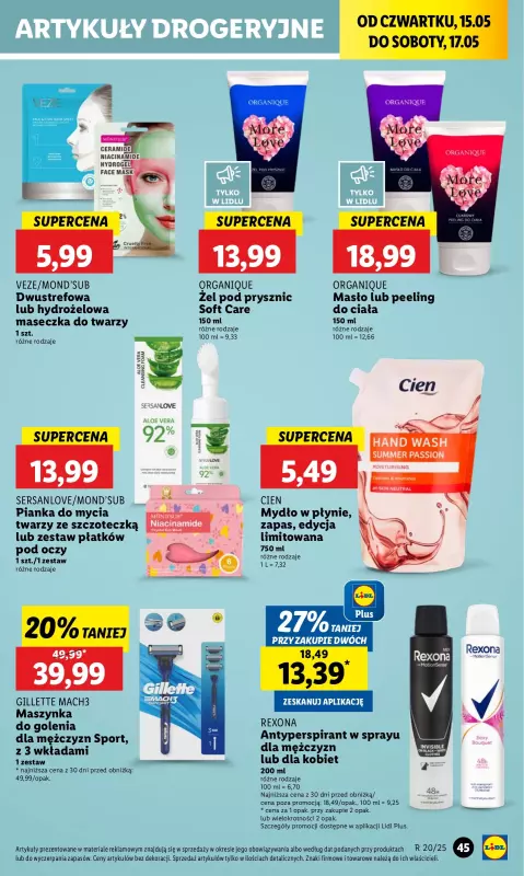 Lidl - gazetka promocyjna Oferta od czwartku od czwartku 15.05 do soboty 17.05 - strona 51